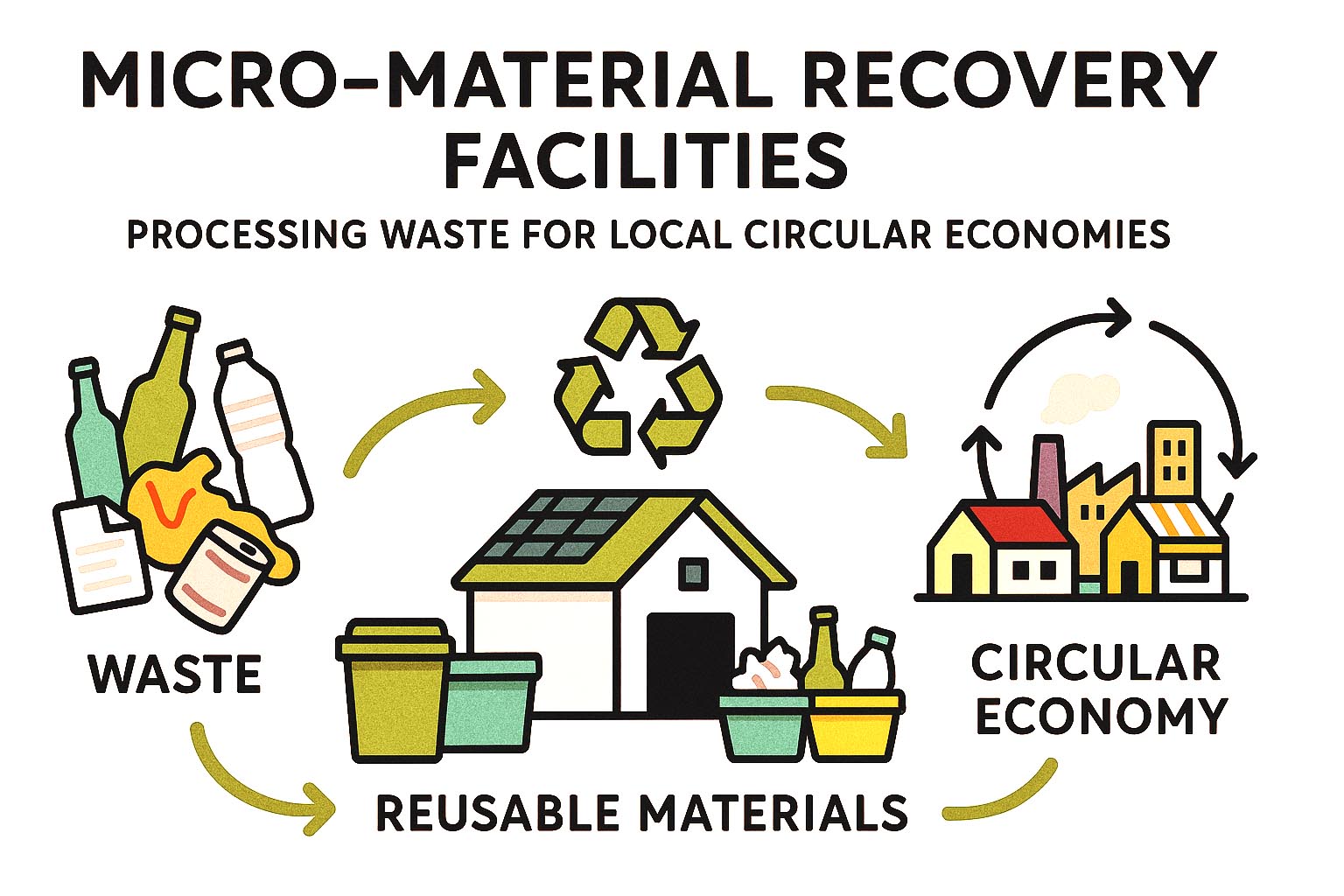 Micro-Material Recovery Facilities for Recyclable Sorting