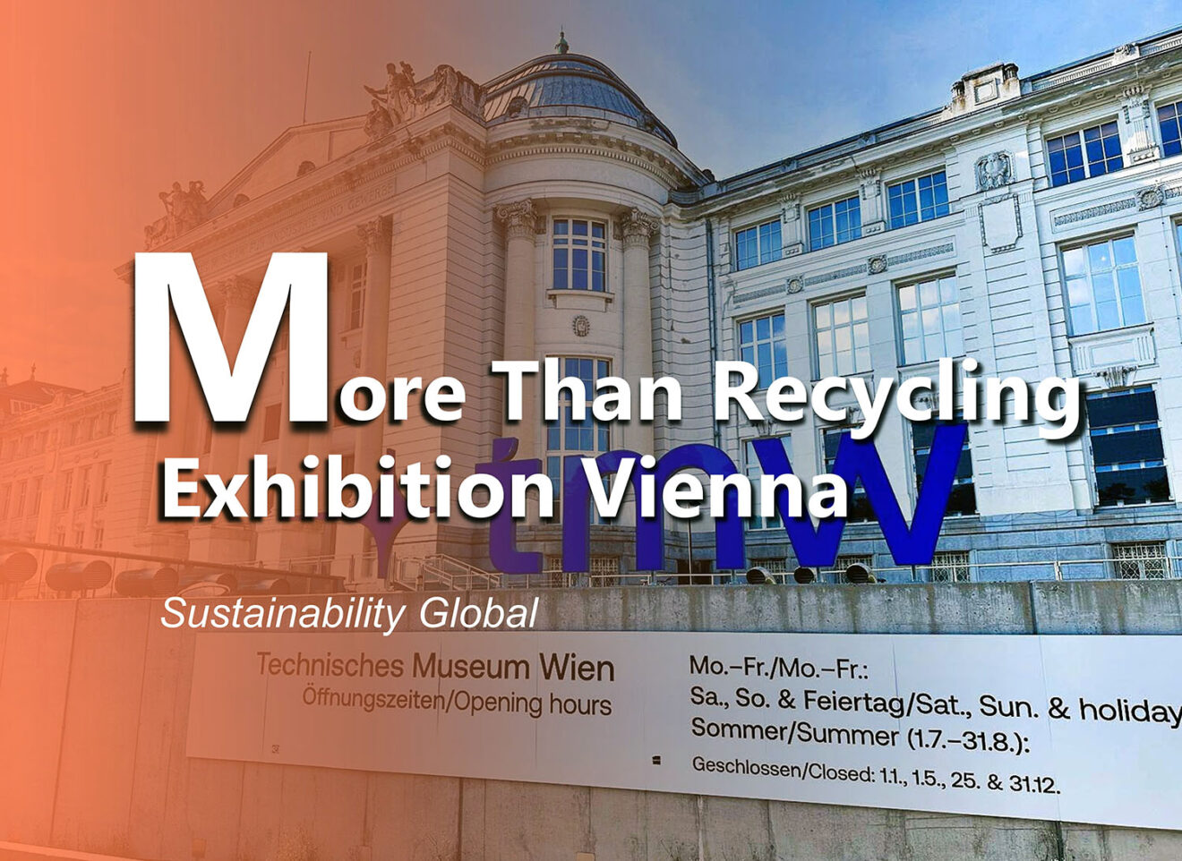 More Than Recycling: Circular Economy Exhibition at Vienna Technical ...
