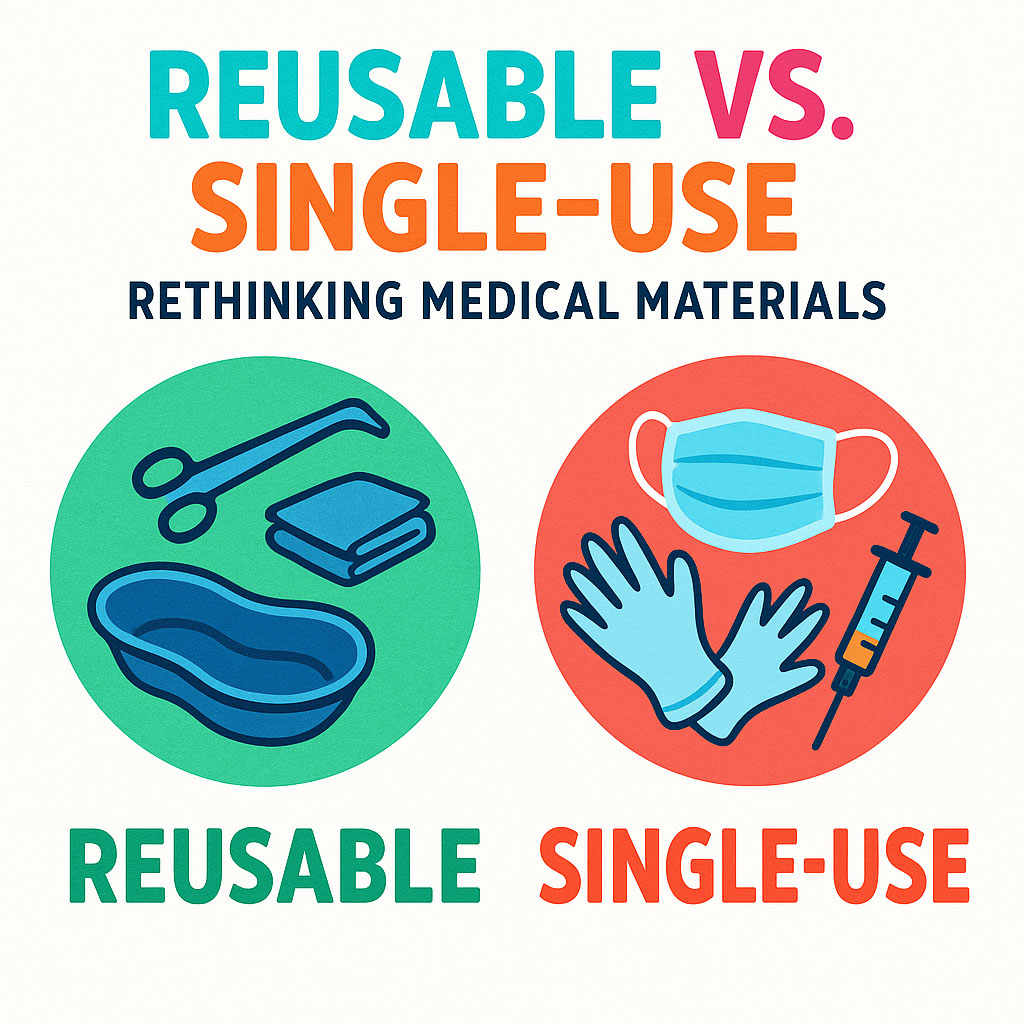 Reusable vs Single-Use, a hard choice for sustainable supply chains in healthcare 