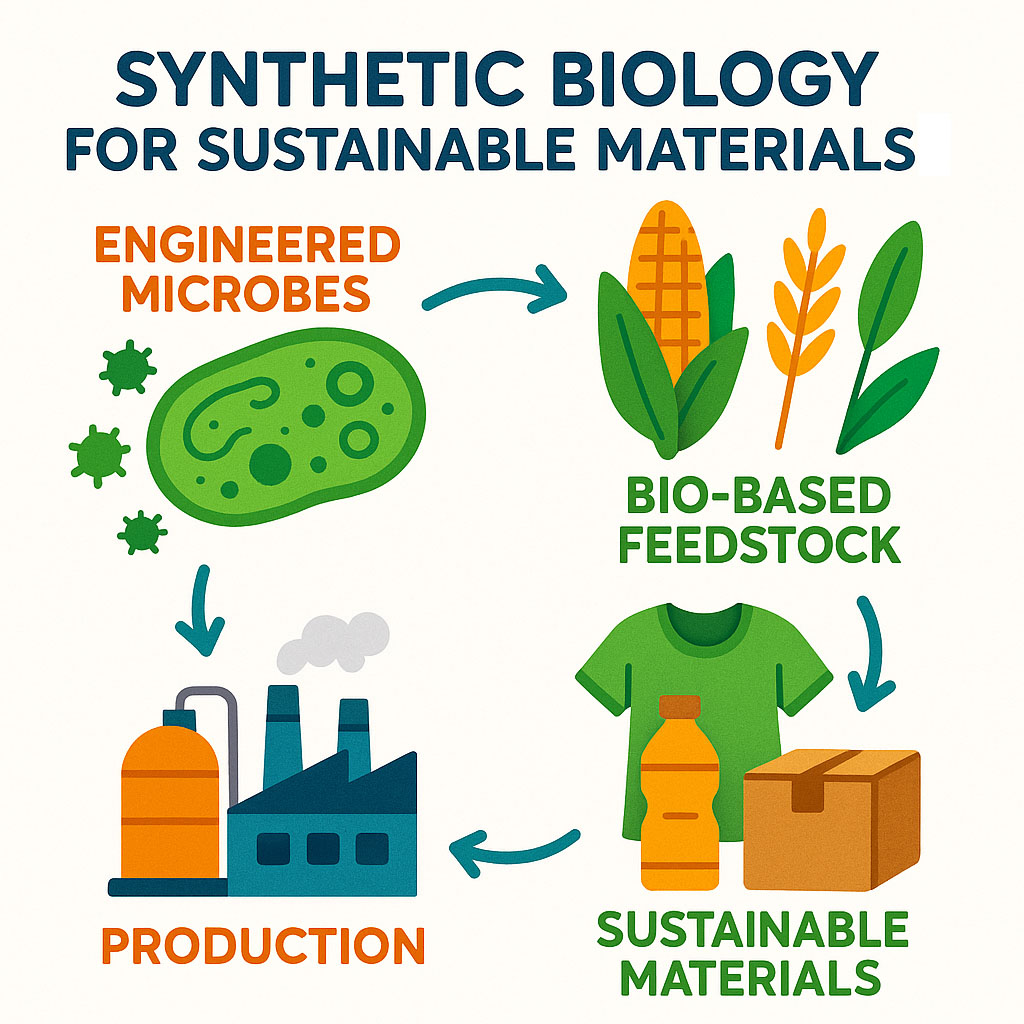 Understanding Synthetic Biology for Sustainable Materials