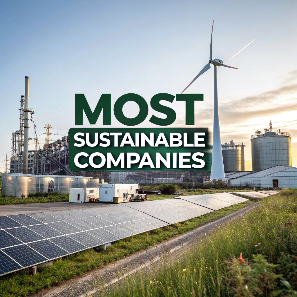 top sustainable companies 2025